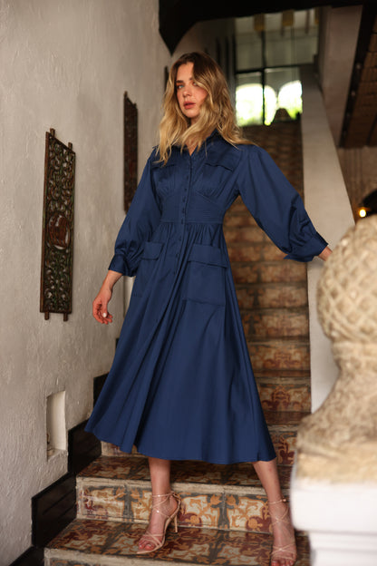 Reina Elizabeth Midi dress