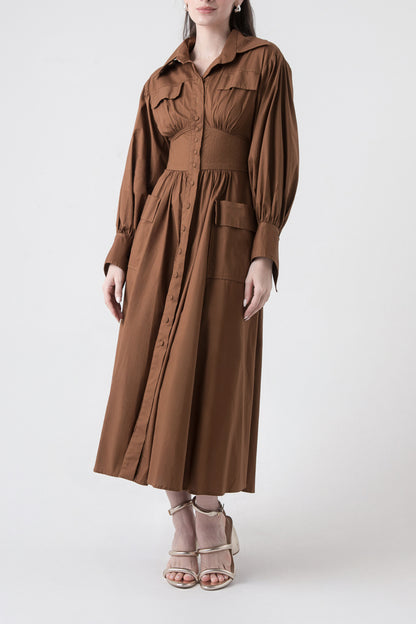 Reina Elizabeth Midi dress